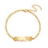 Stainless Steel 12 Constellation Bracelets for Women Men High Quality Letters Zodiac Cuban Chain Bracelet Jewelry Birthday Gift