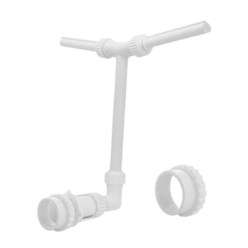 Pool Spray Fountain Double-head Waterfall Swimming Pool Fountain High-Pressure Swimming Pool Sprinkler Fountain Accessories