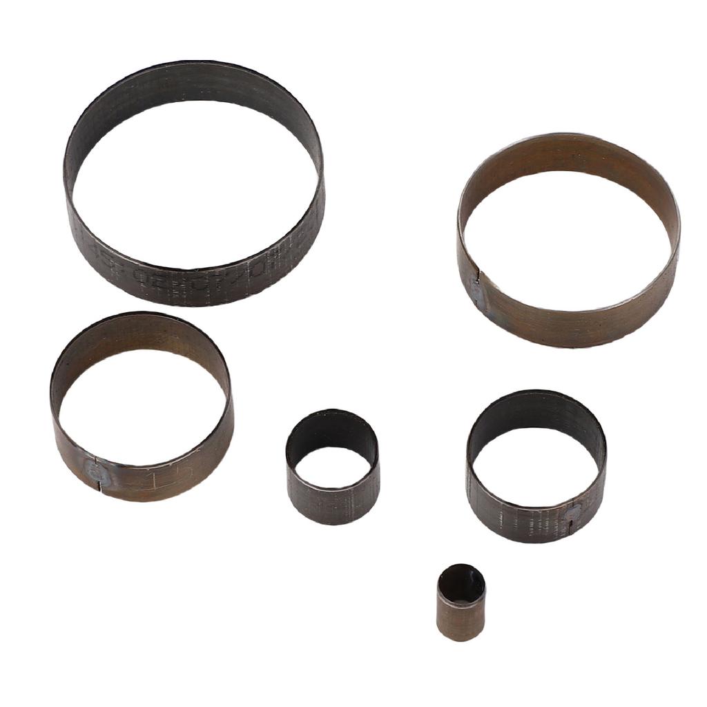 6PCS Leather Cutting Dies Alloy Steel Round Punching Tool Set 5mm 10mm 15mm 20mm 25mm 30mm Diameter