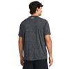 Under Armour Logo Print Loose Fit Crew Neck Short Sleeve T-Shirt Men Tops Black 1382796-001
