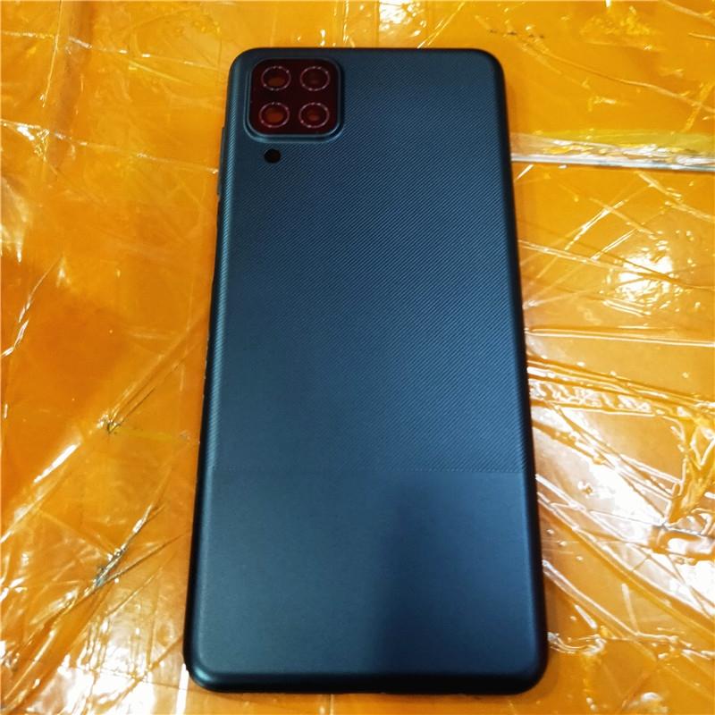 For Samsung Galaxy A12 A125 A125F SM-A125F Back Battery Cover Rear Housing Cover With Side Button Replacement Parts