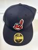 [USED] New Era Indians Cap 7 5/8 60.6 Indians