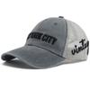 NEW YORK CITY Embroidery Baseball Cap Men Summer Mesh Caps Women's Snapback Side Vintage Side Letter Hip Hop Trucker Hat Unisex