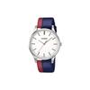 Dress Series Life Waterproof Quartz Movement Leather Strap Japanese and Korean Watch Men's Watch White Dial MTP-E133L-2EEF