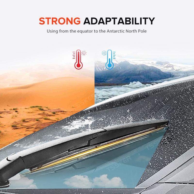 Wiper 14" Rear Wiper Blade For Nissan X-Trail T31 2007-2012 2011 2010 2009 2008 Windshield Windscreen Rear Window