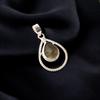 Natural Labradorite Gemstone 925 Sterling Silver Jewelry Handmade Chain Pendant PP-49-20