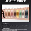 Julystar 8pcs 2-in-1 Dual-Ended Liquid Eyeliner Eyeshadow Stick, Waterproof Metallic Shimmer Liquid Eye Shadow Pen, Long Lasting Black Eye Liner