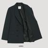 [She S miSS] looSe Fit Back Button Double Jacket Swwjko12040