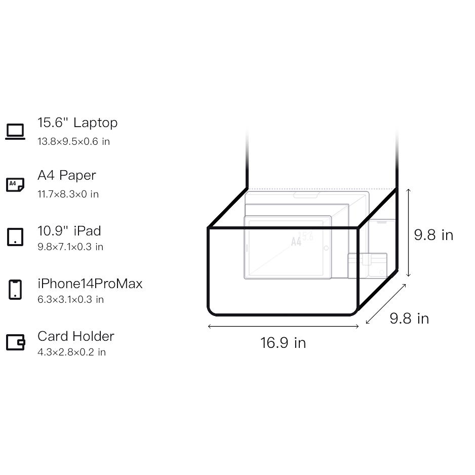 New LiNing Polyester Portable One Shoulder Crossbody Gym Bag Large Unisex Black ABLU013-3