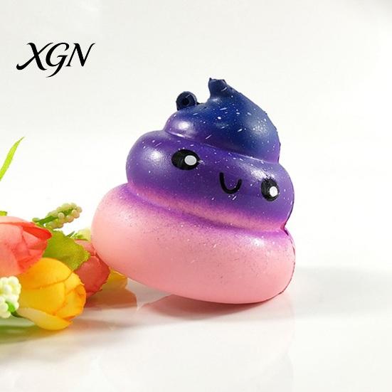 Relaxation Squeeze Toy Novelty Poop Stress Ball Sensory Fidget Funny Shaped Kids And Adult Reliever Soft Slow Rise Prank for Adults Relief