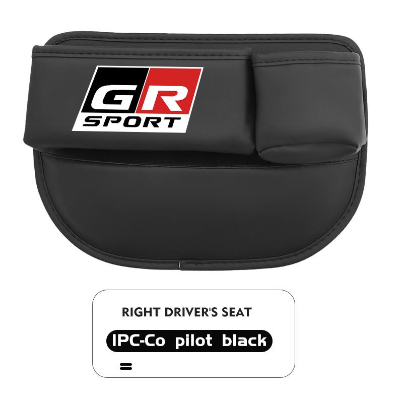 Car Seat Gap Storage Box Leather Organizer with Cup Holder For Toyota Crown GR GM Corolla YARIS Auris C-HR Hilux Vios Prius