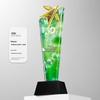 Crystal Trophy: Five-Pointed Star Metal Award for Children's Basketball and Outstanding Employee Excellence