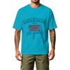 Men's Casual Printed T-Shirt Crew Neck Short Sleeve Soft Cotton Fabric Comfortable Fit Stylish Graphic Tee for Everyday Wear