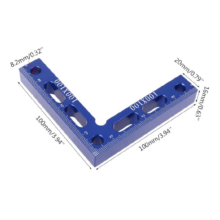 90° Right Angle Clamp Fixing Clips Picture Frame Corner Woodworking Hand Tools