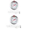 Large Dial Kitchen Cooking Oven Thermometer, 2 Inch Dial, Stainless Steel Kitchen Cooking Thermometer