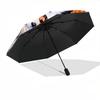 1 Stück Hunde-Garten-automatisch öffnender/schließender faltbarer Regenschirm mit 8 Speichen, winddichter tragbarer Sonnenschirm, Urlaubsgeschenk yy260401063