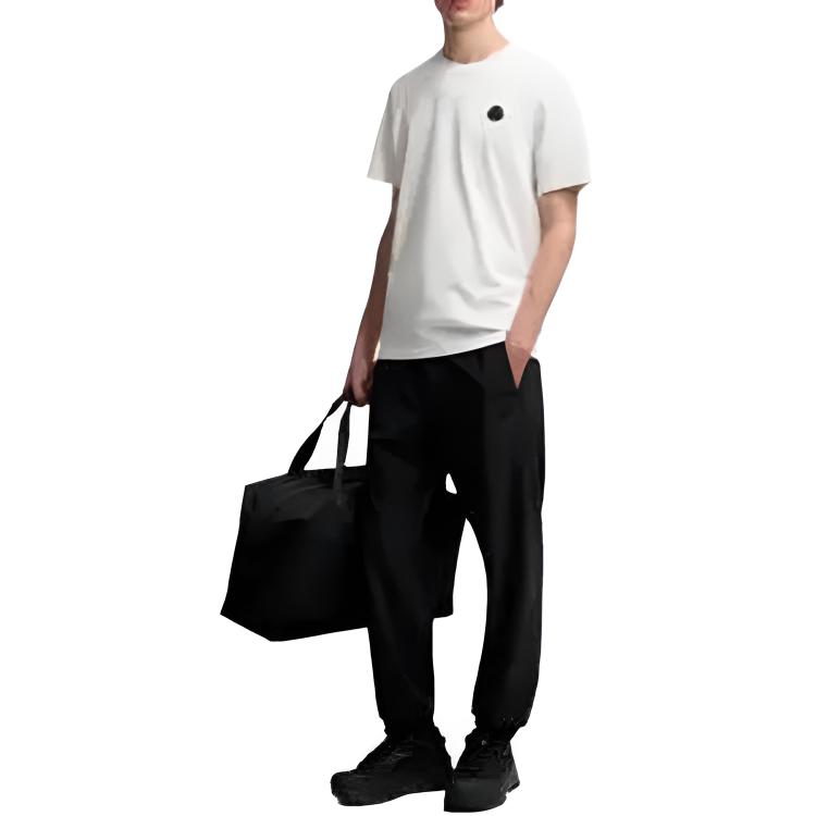 Moncler Short Sleeve Straight Cut Round Neck T-Shirt Men Tops K20918C0003989AYW031