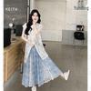 2026 Summer Women's Stylish Lace Top & Skirt Set