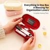 Portable Magnetic Needle and Thread Box DIY Hand Sewing Tool Kit  for Dormitories