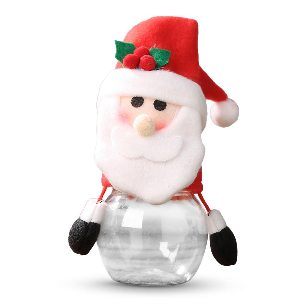 

Рождественская банка для конфет, бутылка для хранения лося, контейнер для печенья, рождественская кухонная организация, кукольная коробка для украшений, украшение Navidad