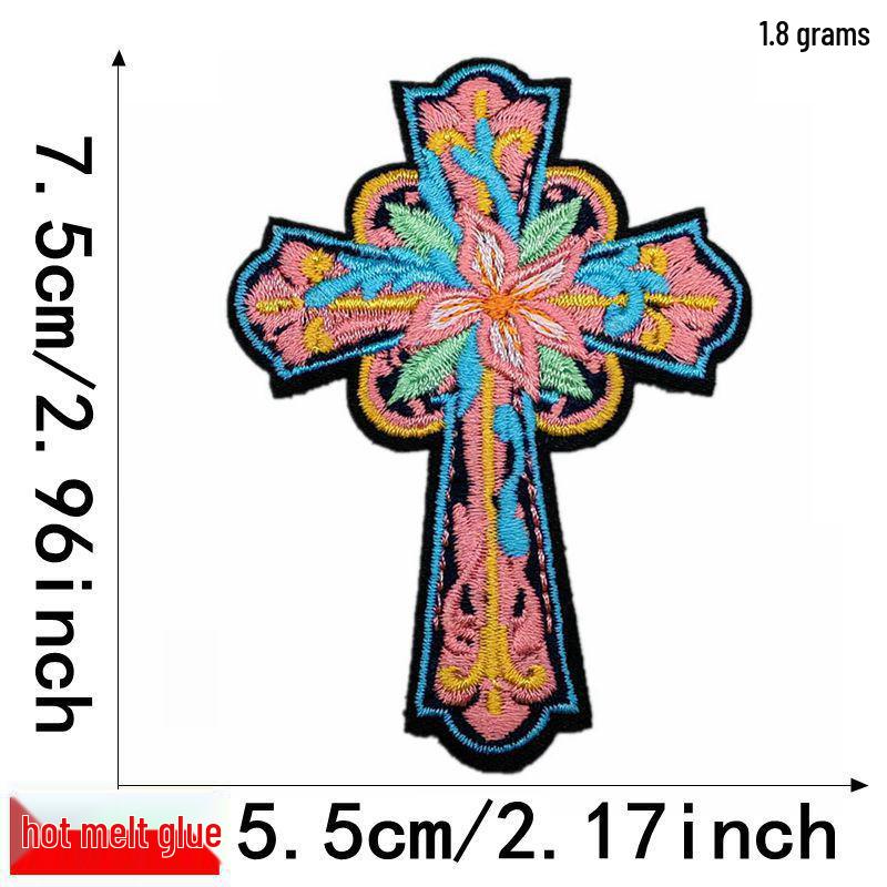 Liteon Cross-Border Alphabet Planet Embroidery Patch for Clothing & Accessories.