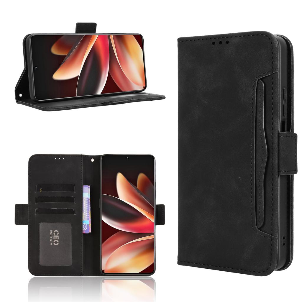 For Meizu Note 16 Leather Case Phone Wallet Cover with Multiple Card Slots