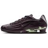 Série Shox Chaussures de course décontractées polyvalentes confortables Baskets pour femme Violet Noir IU6262666