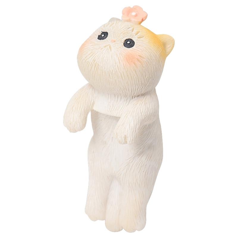 

Resin Fish Tanks Cartoon Cats Figurines Landscape Ornaments Water Animal Fashion Simulated Aquariums Cats Ornament