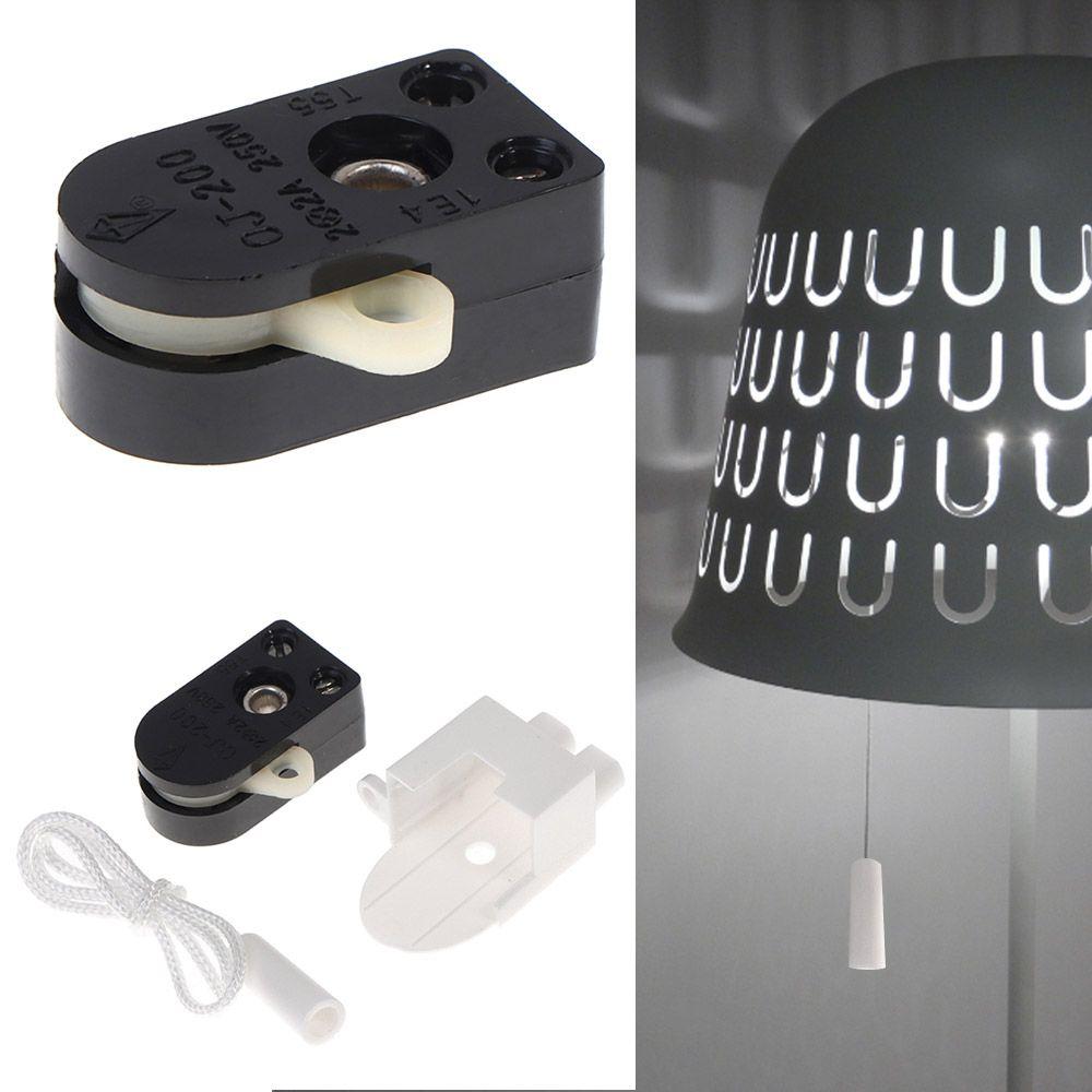 

250 В, 2 А, европейский стандарт, настенный светильник, кабельный переключатель, тросовый переключатель, тяговый контрольный переключатель