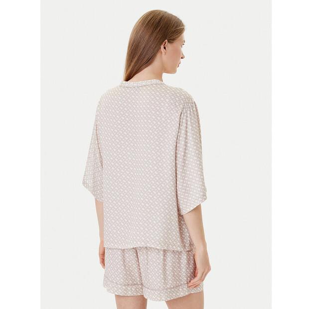 Пижамная майка BOSS Sateen