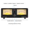 Douk Audio VU3 Dual Analog VU Meter, 2-Way Amp/Speaker Switch, DB Panel Display Audio Switcher Box