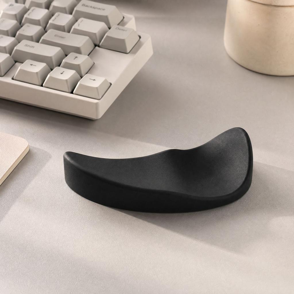 Ergonomic Silicone Pad with Wrist Rest Support Cushion for Computer Use