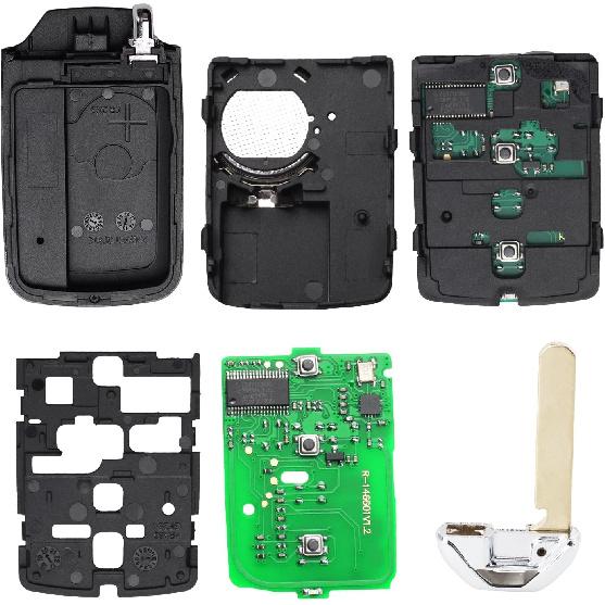 Car Smart Key Fob Keyless Entry Remote Key for Honda Crosstour 2013 2014 2015(FCC ID:ACJ932HK1210A P/N:72147-TP6-A51/A61/A71) 3 Buttons