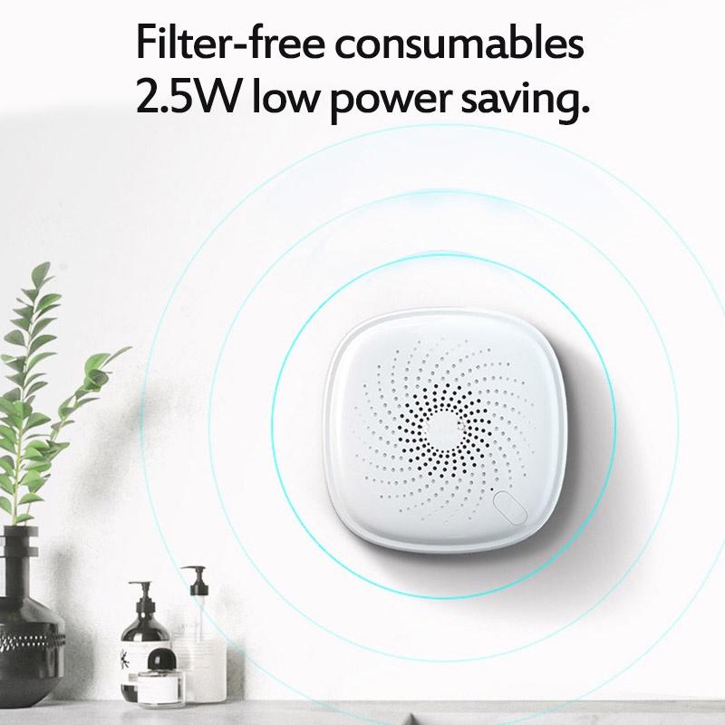 AC 100-240V 50-60Hz Home Sterilization Disinfect Deodorizer Remove Sme Formaldehyde Portable Air Purifier Ozone Generator