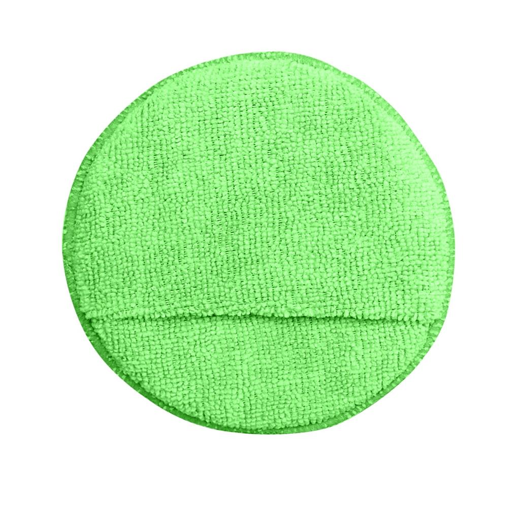 Round Waxing Car Washing Sponge Block Crystal Plating Polishing Cleaning Tool Waxing