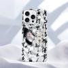 Black and White Butterfly Phone Case For IPhone 17 Air 16 15 14 13 12 11 Pro Max Cover Case For IPhone 16 15 14 Plus Case Funda