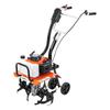 2024 Mini Household Hard Soil Rotary Tiller - Compact Agricultural Cultivator for Vegetable Gardens and Small Fields