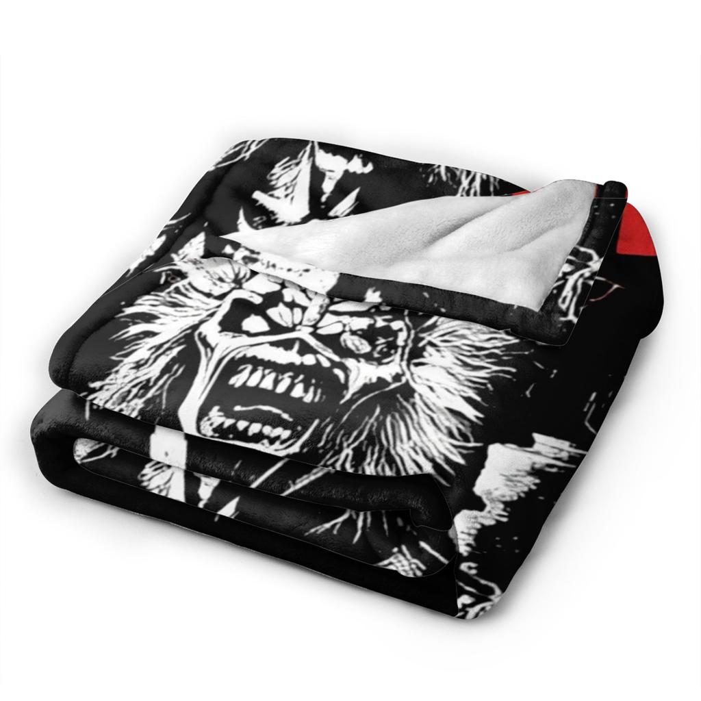 Deka pro členy kapely I-Iron M-Maidens Tour 2025 na pohovku Měkká huňatá plyšová deka Více velikostí Přehozy na postel pro všechna roční období