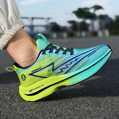 Casual Sneakers Men Comfortable Shock Absorbing Sports Tennis Training Shoes Outdoor Activities Marathon Racing Running Shoes