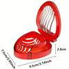 Stainless Steel Strawberry Slicer - Effortlessly Cut and Serve Fresh Fruit and Vegetables