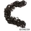 Messy Bun Hair Piece Long Chignon Elastic Wavy Curly Hair Bun Scrunchies Extensions Synthetic Hairpieces for Women Girls