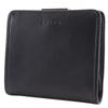 COACH logo Bi-Fold Wallet Gamaguchi black Calfskin Women Used