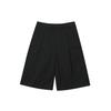KANGOL Single-Pleat Bermuda Shorts 4065 Black