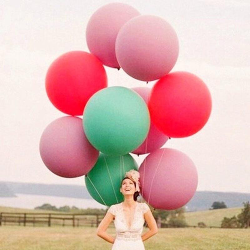 36inch (90cm) Half Body Size Huge Latex Balloon Party Game Birthday Wedding Festival Balloon