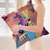 Happy Tree Friends Pillow Covers Cartoon Sofa Decorative Home Double-sided Printing Short Plush Cute Cushion Cover