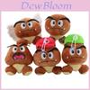 Adorável Brinquedo de Pelúcia Cogumelo Goomba do Super Mario Para Presentes de Crianças e Decoração de Casa
