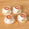 1/12 puppenhaus Simulation Kaffee Tasse Set Puppenhaus Wohnzimmer Trinken Dekoration Puppen Haus Lebensmittel Spielzeug Zubehör