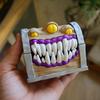 Dice Box Monster Horror Box 3D Printed Craft Decoration Jewelry Box Display Box Monster Treasure Desktop Storage Decoration