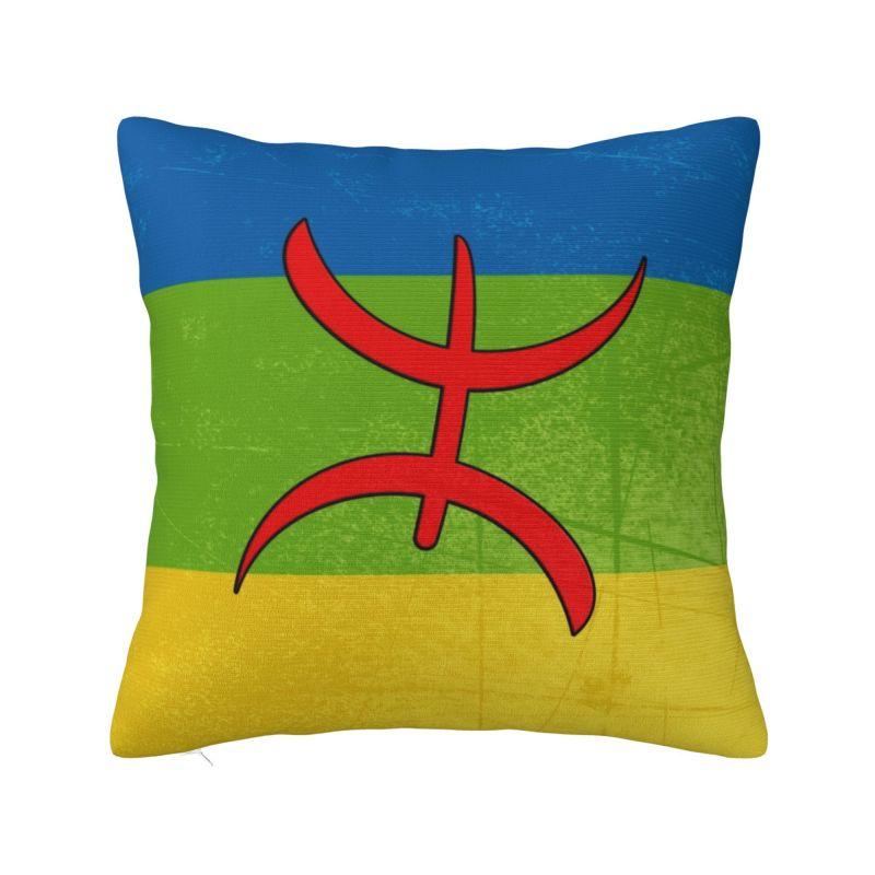 Kabyle Pottery Berber Motifs Nordic Throw Pillow Cover Decoracion Salon Case Boho Imazighen Amazigh Cushions for Sofa