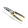 Electrician's Plier 9Inch LongNose Versatile Long Nose Pliers with Cutter for Installation